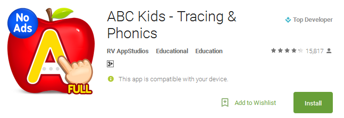 ABC Kids - Tracing & Phonics App