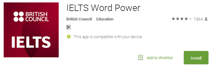 Download IELTS Word Power App