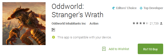 Download Oddworld Stranger's Wrath App