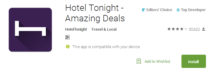 Hotel Tonight - Amazing Deals