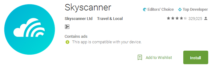 Skyscanner Apps