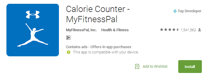 Calorie Counter - MyFitnessPal App