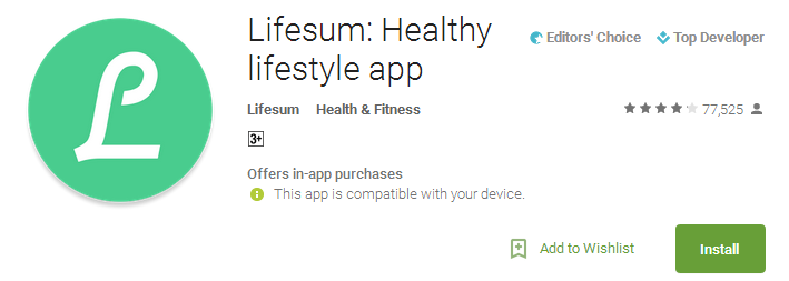 Lifesum - Healthy lifestyle app