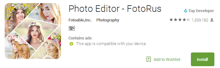 Download Photo Editor Apps - FotoRus