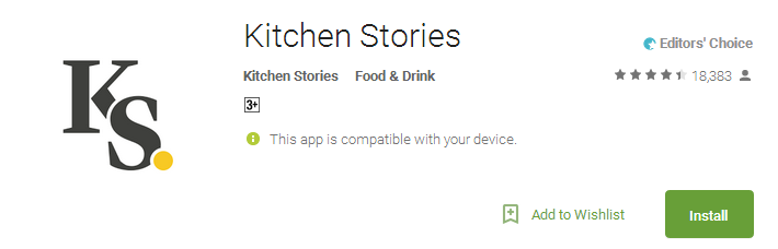 Kitchen Stories Apps