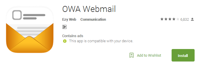 OWA Webmail App