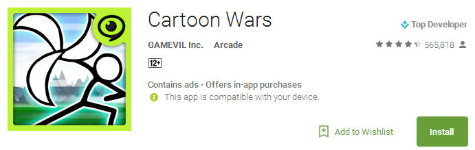 Cartoon Wars App
