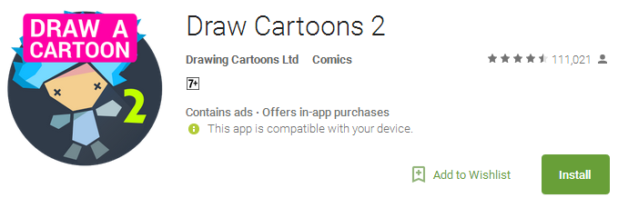 Draw Cartoons App