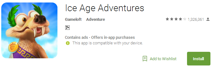 Ice Age Adventures - Free Games with No WiFi