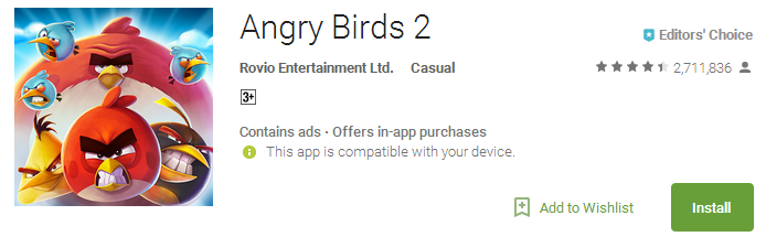 Angry Birds 2 App