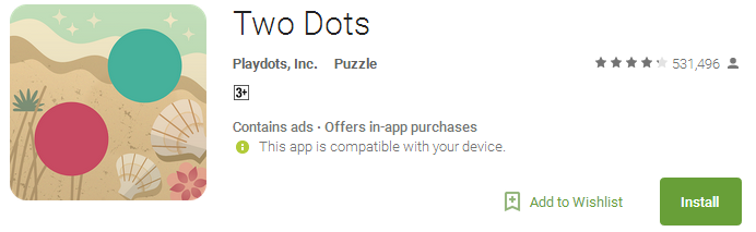 Two Dots Puzzle Game