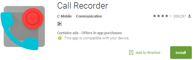 Call Recorder voicemail App