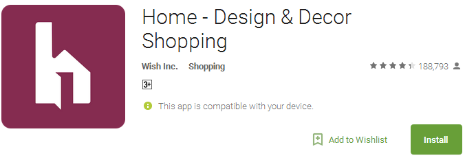 Home - Design & Decor Shopping App