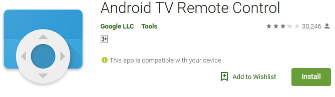 Download Android TV Remote Control App
