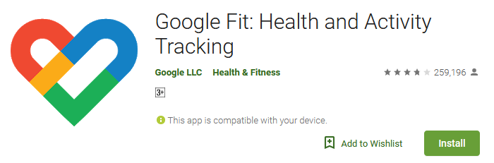 Download Google Fit Apps