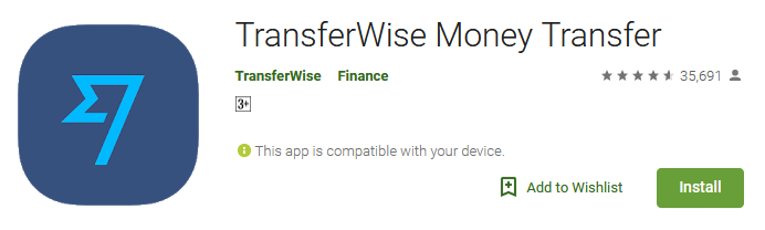 Download TransferWise Money Transfer App