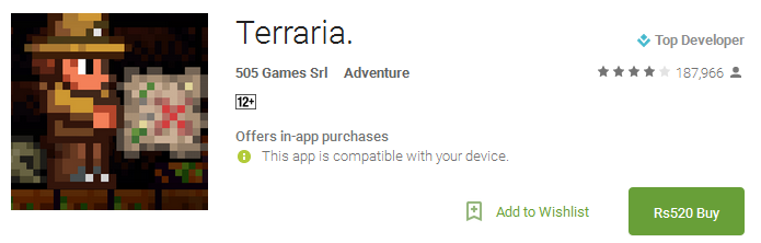 Download Free Terraria App