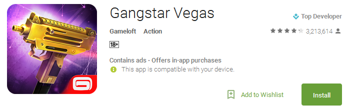 Download Gangstar Vegas App
