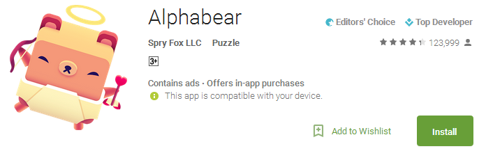 Alphabear APP