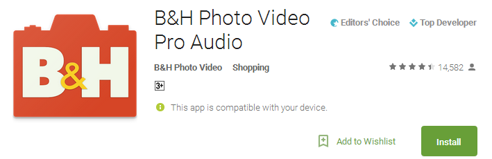 B&H Photo Video Pro Audio