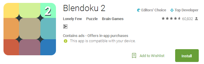 Blendoku 2 App