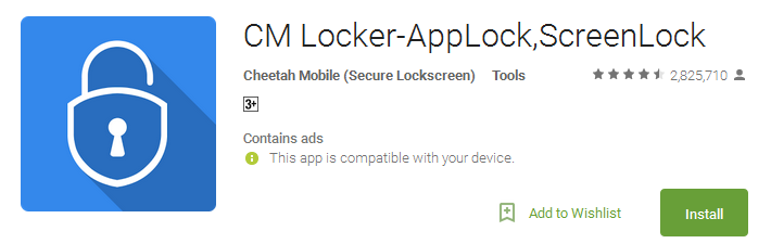 CM Locker-AppLock,ScreenLock
