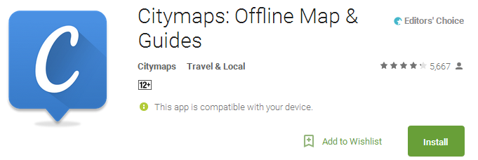 Citymapper - Offline Map & Guides