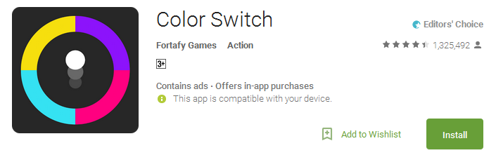 Color Switch App