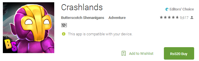 Crashlands App