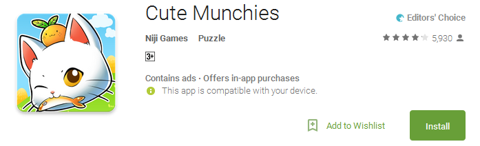 Cute Munchies App
