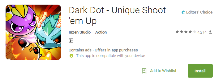 Dark Dot App
