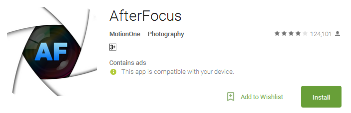 Download AfterFocus App