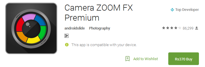 Download Camera Zoom FX App