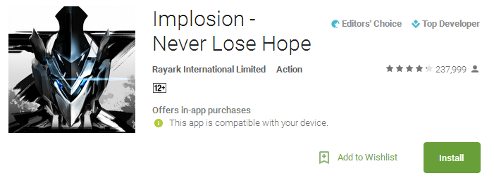 Implosion App