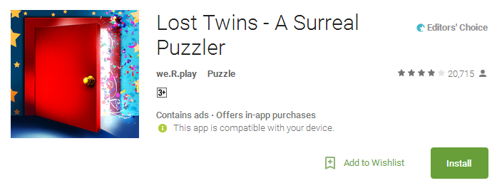 Lost Twins APP