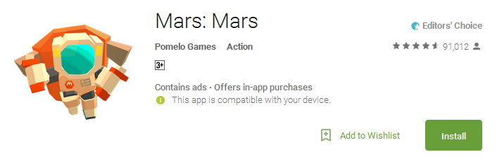 Mars Mars App