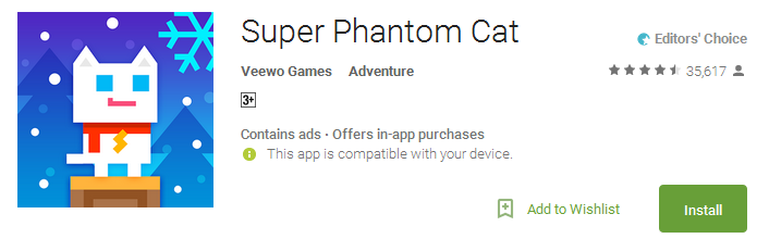 Super Phantom Cat App