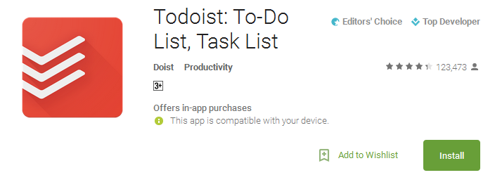 Todoist ,To-Do List , Task List App