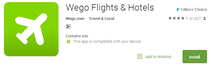 Wego Flights & Hotels APP