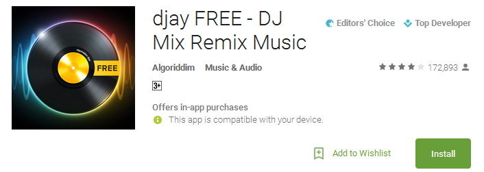 djay FREE - DJ Mix Remix Music