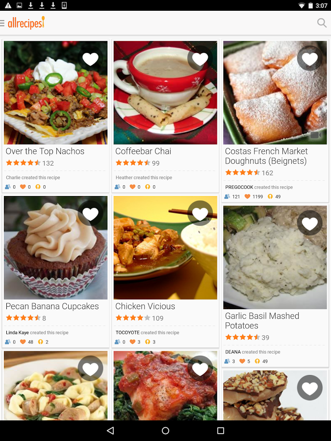 Allrecipes Dinner Spinner App