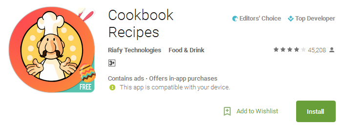 Best Cookbook Recipes Apps