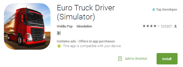 Download Euro Truck Driver (Simulator)