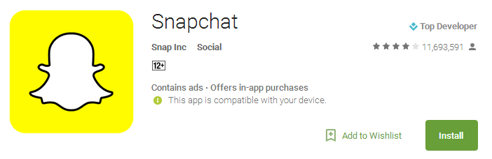 Download Snapchat Apps