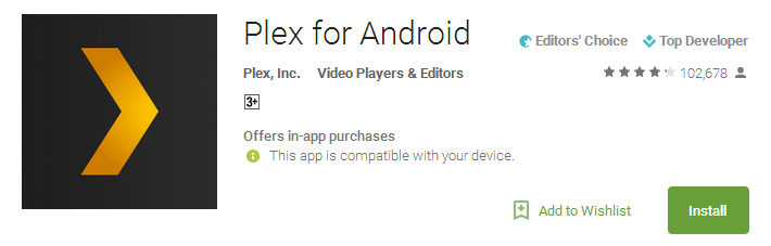 Download Plex for Android