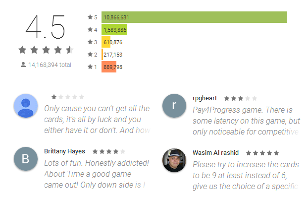 Clash Royale App Reviews