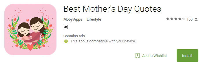 Download Best Mother's Day Quotes app