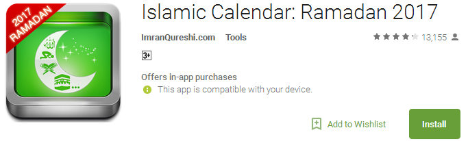 Download Islamic Calendar Ramadan