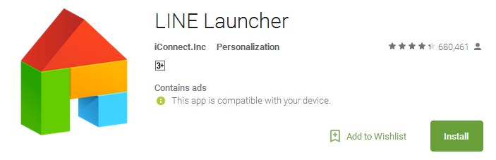 Download LINE Launcher App