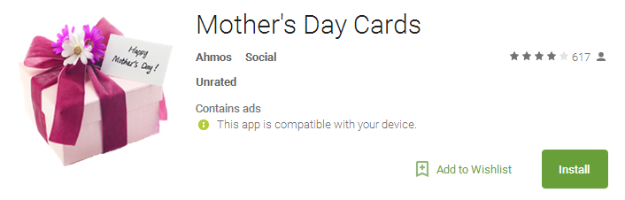 Mother's Day Cards